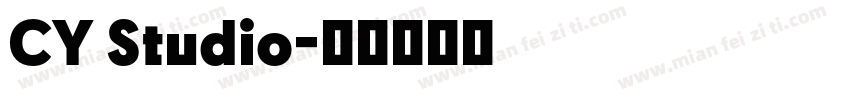 CY Studio字体转换